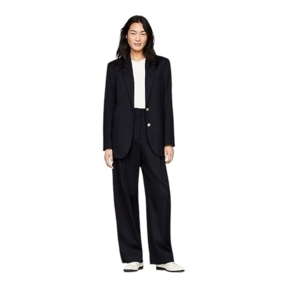 Tommy Hilfiger Women’s Black Tailored Career Blazer Single Breasted Size 16 NWOT - Picture 4 of 10